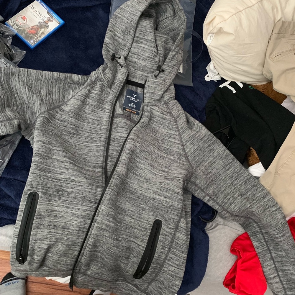 American eagle grey jacket size M